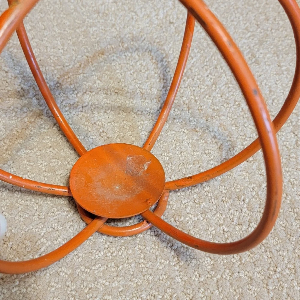 Vintage Pumpkin Metal Rustic Fall Home Decor Candle Holder‎ 16in Tall